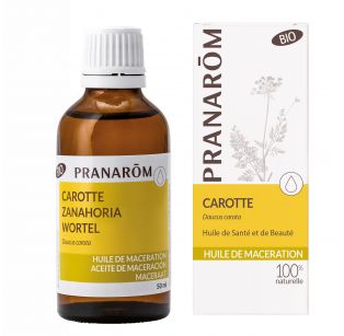 Pranarôm - Huile de macération Bio - Carotte - Daucus carota - 50 ml