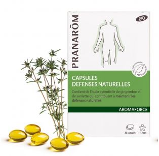 Pranarôm - Aromaforce Capsules Défenses Naturelles Bio - 30 capsules