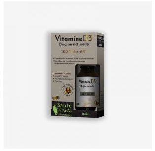 Santé Verte - VITAMINE D3 800UI - 15 ml